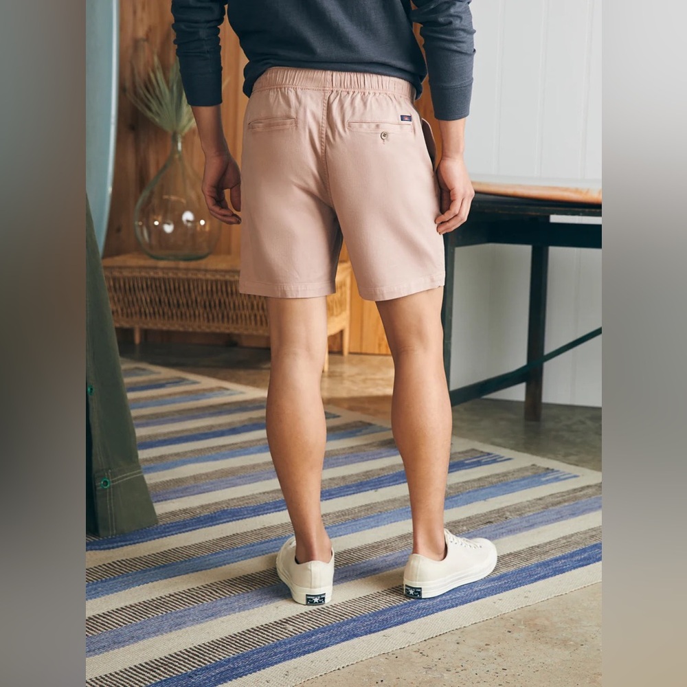 Faherty Essential Drawstring Short (7.5" Inseam) … - image 5